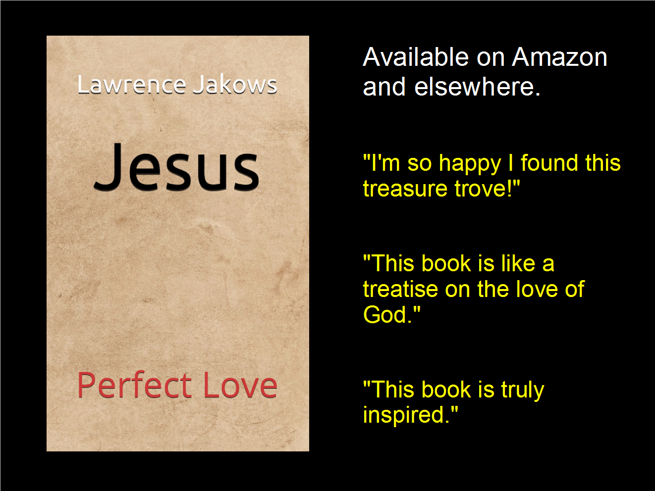 Jesus: Perfect Love